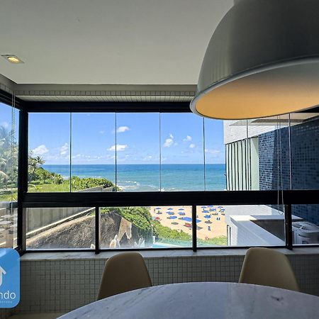 Apartamento Completo Com Vista Mar E Pe Na Areia ซัลวาดอร์ ภายนอก รูปภาพ