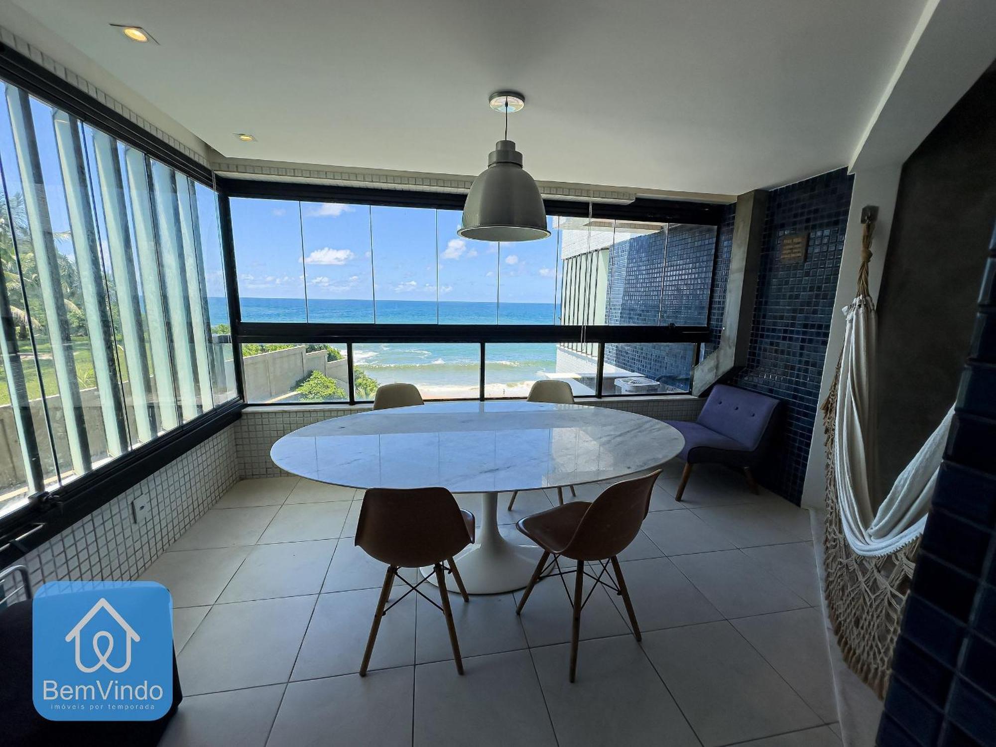 Apartamento Completo Com Vista Mar E Pe Na Areia ซัลวาดอร์ ภายนอก รูปภาพ