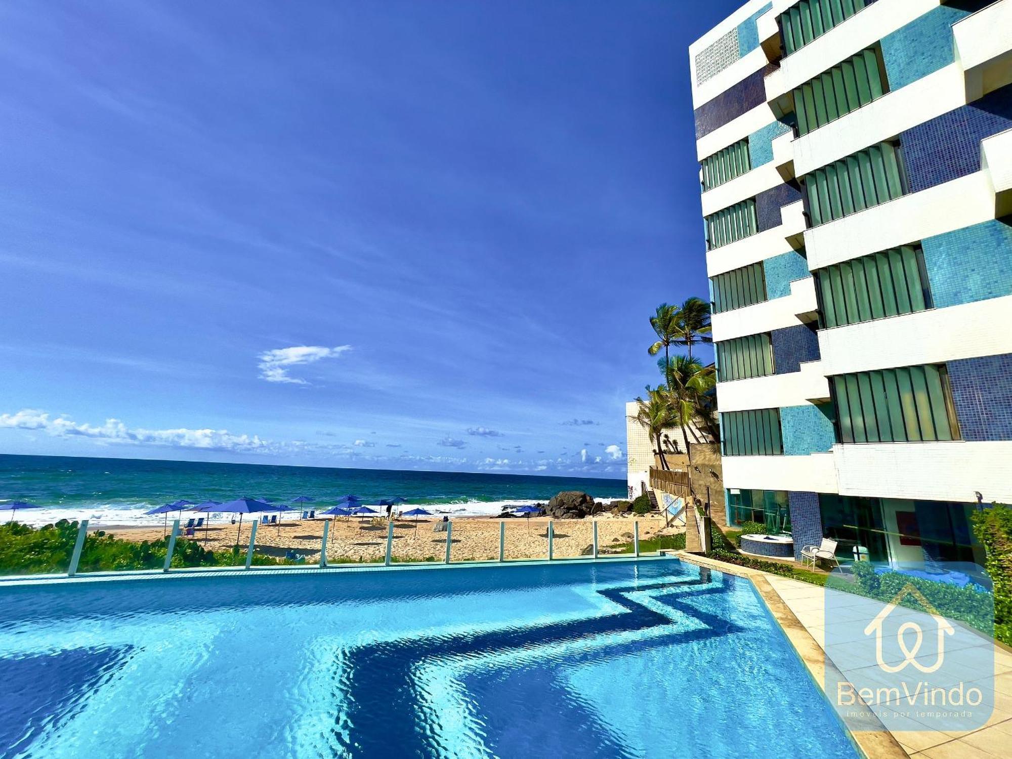 Apartamento Completo Com Vista Mar E Pe Na Areia ซัลวาดอร์ ภายนอก รูปภาพ