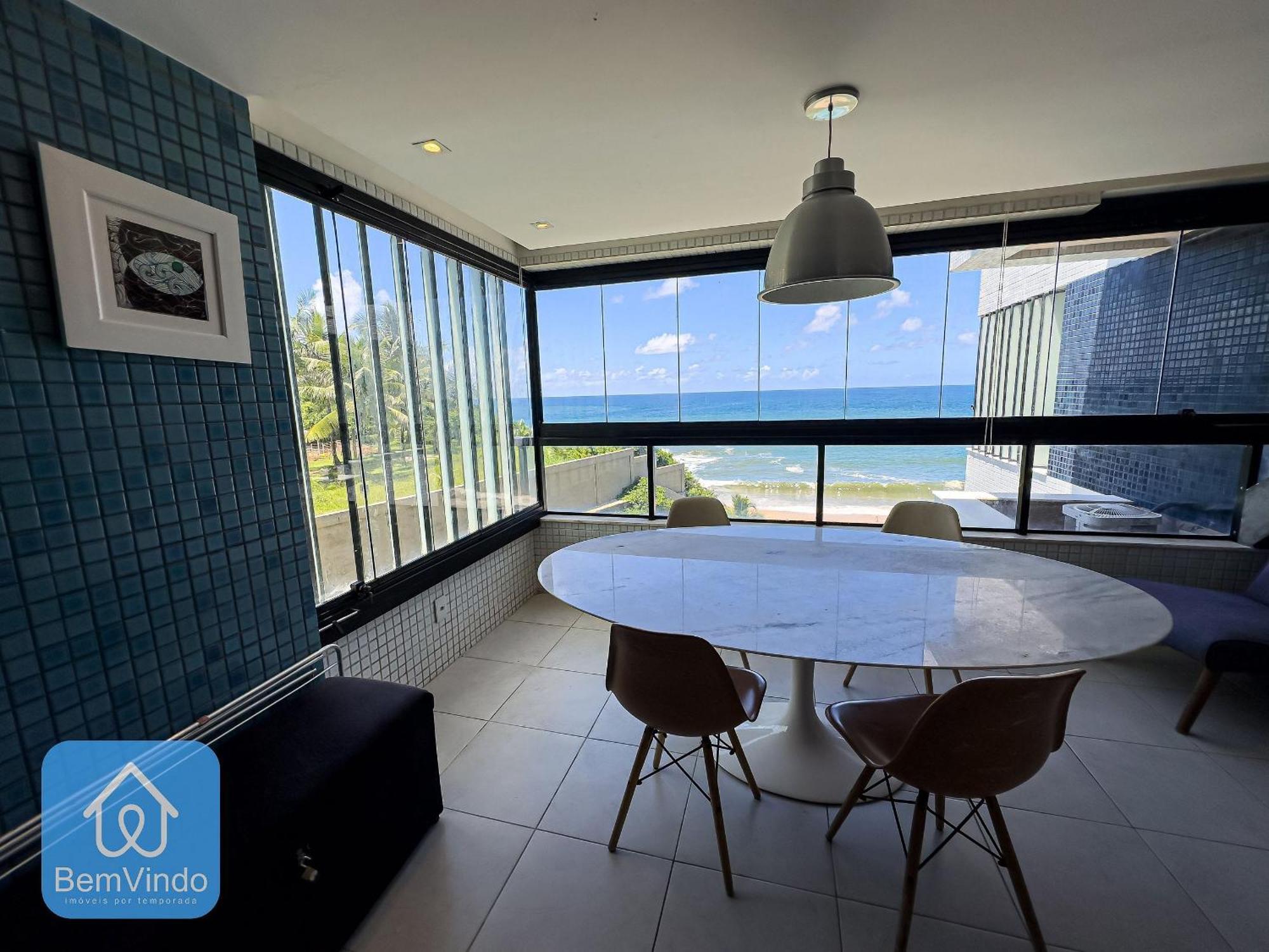 Apartamento Completo Com Vista Mar E Pe Na Areia ซัลวาดอร์ ภายนอก รูปภาพ