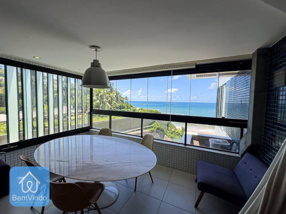 Apartamento Completo Com Vista Mar E Pe Na Areia ซัลวาดอร์ ภายนอก รูปภาพ