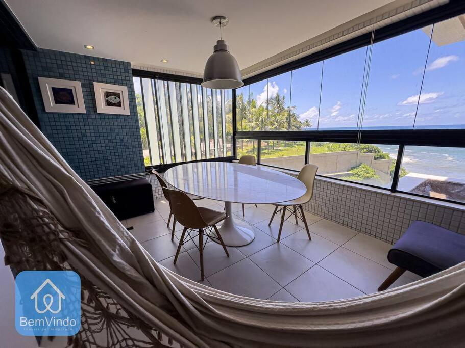 Apartamento Completo Com Vista Mar E Pe Na Areia ซัลวาดอร์ ภายนอก รูปภาพ